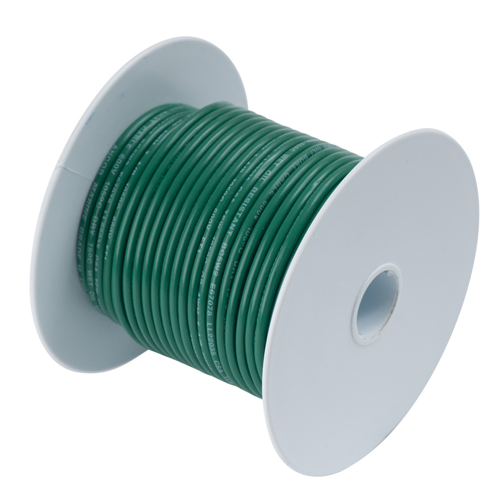 Ancor 111305 Marine Grade Tinned Copper Wire 8 AWG Green 50 Foot