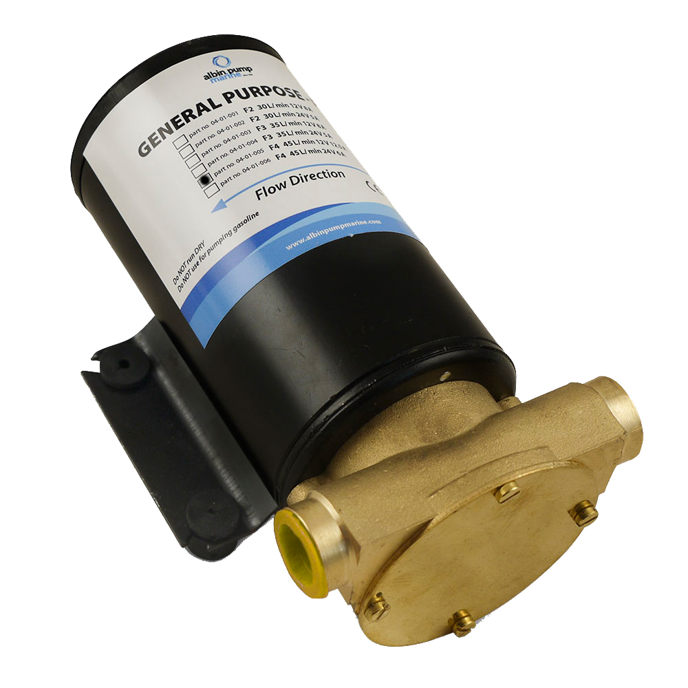 Albin 0401006 General Purpose FIP F4 Pump 24V 12 GPM