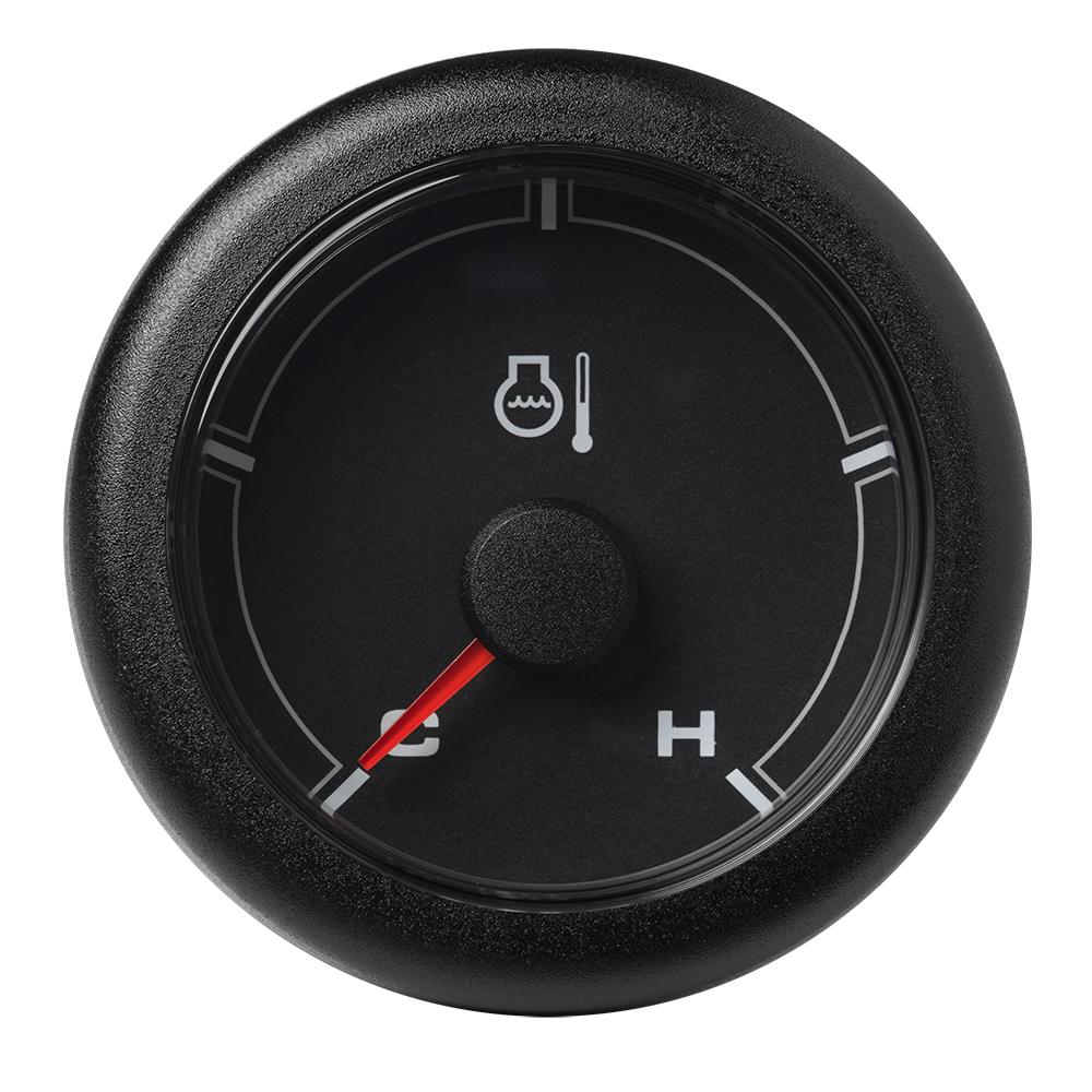 VDO Gauges A2C1065980001 OceanLink Coolant Temperature Gauge 52mm Black