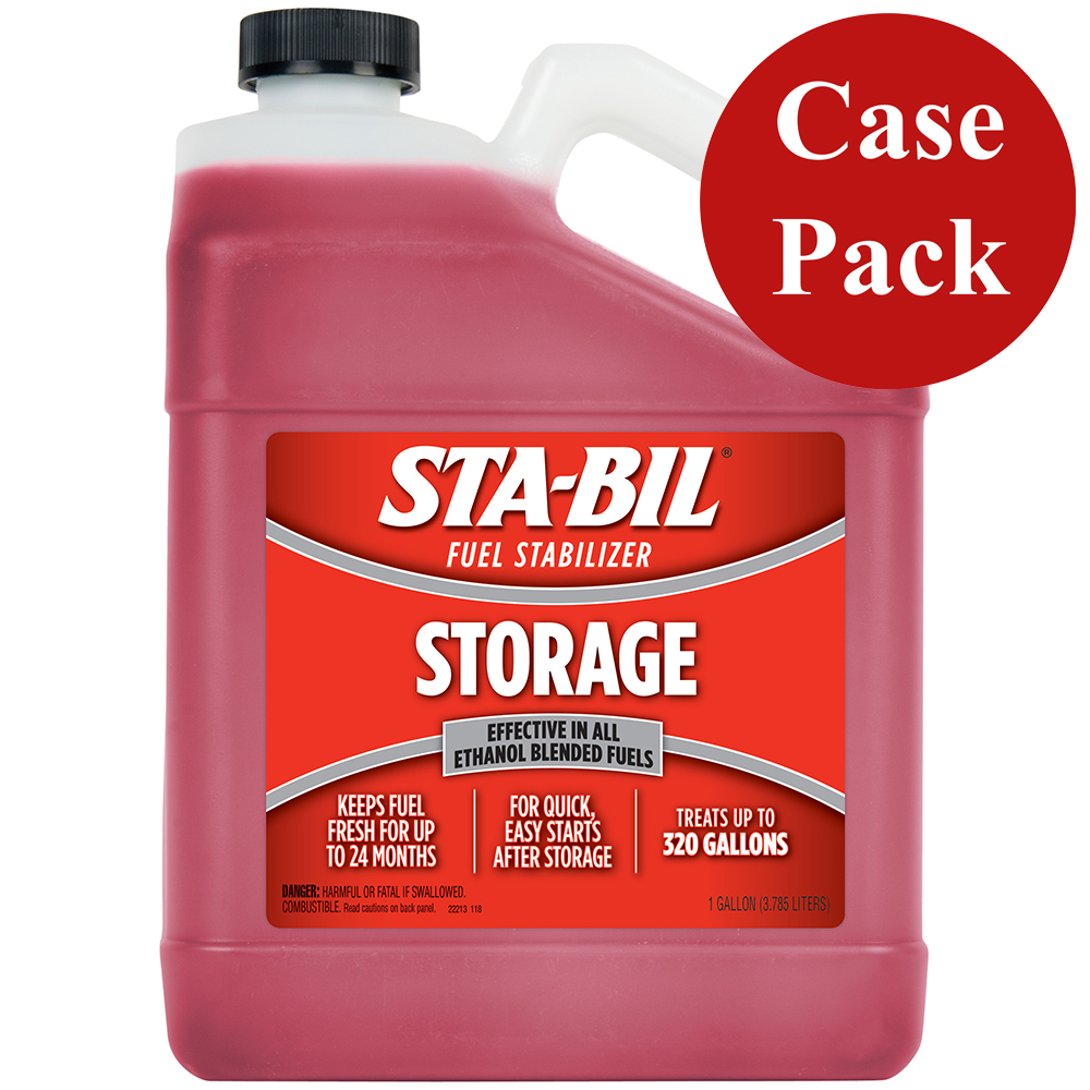 Sta-Bil 22213CASE Fuel Stabilizer 1 Gallon Case of 4