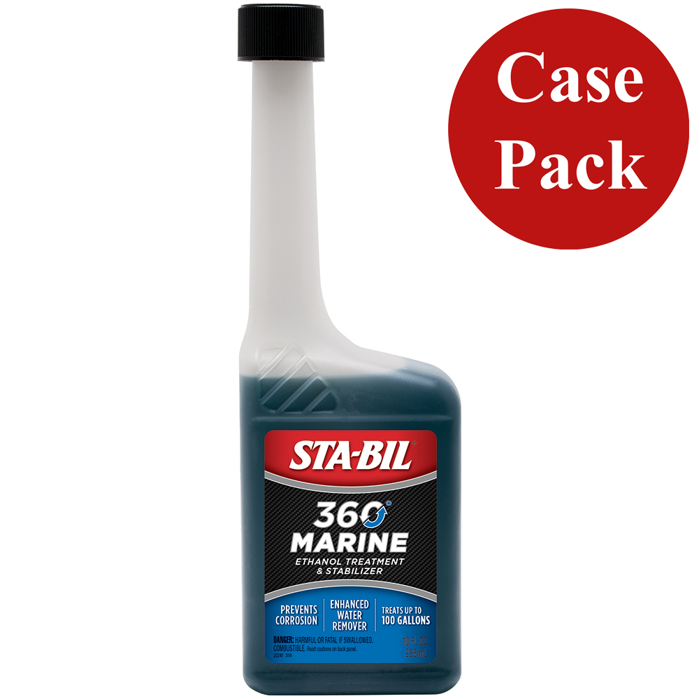 Sta-Bil 22241CASE STA-BIL 360 Marine Fuel Treatment 10oz Case of 12