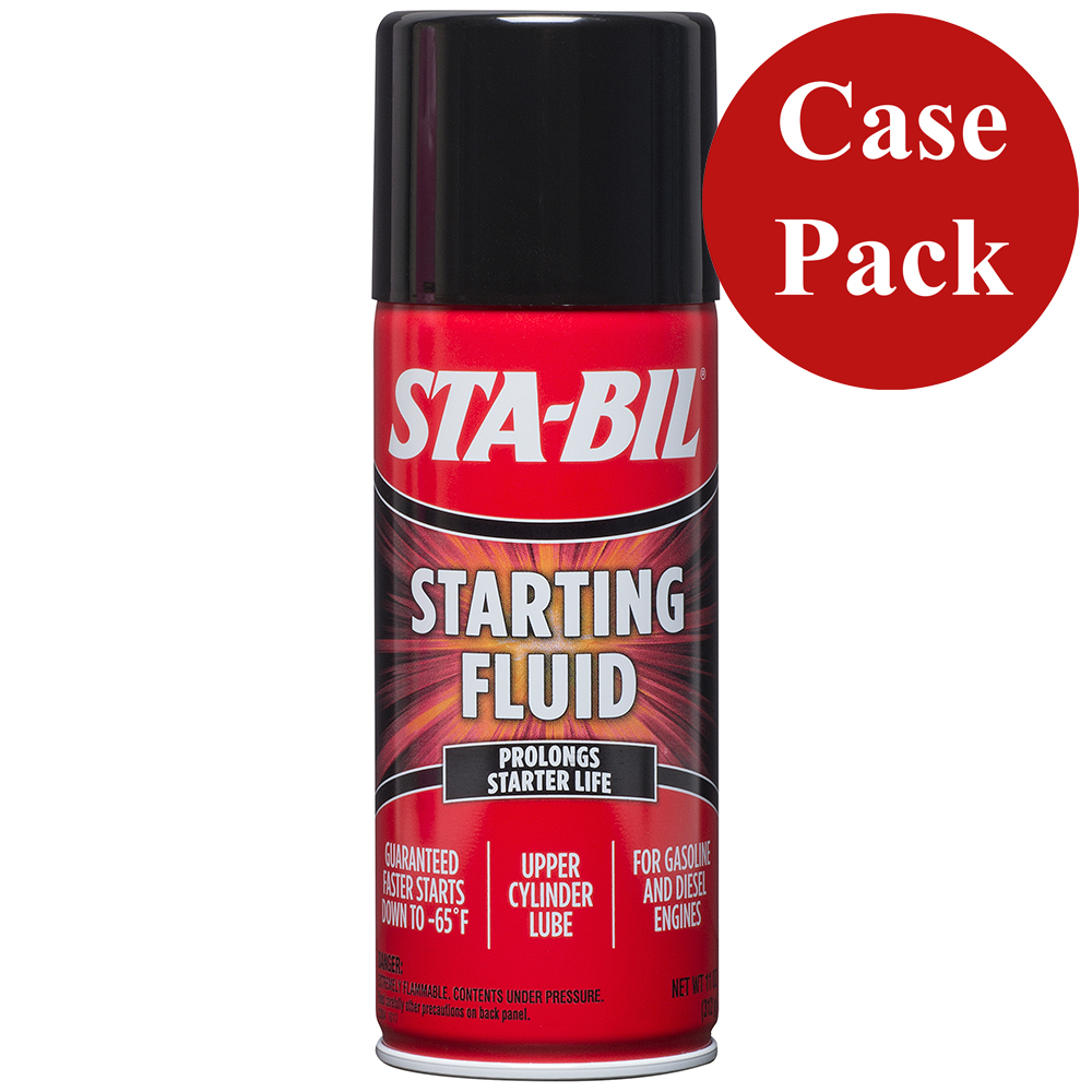 Sta-Bil 22004CASE Starting Fluid 11 oz Case of 6