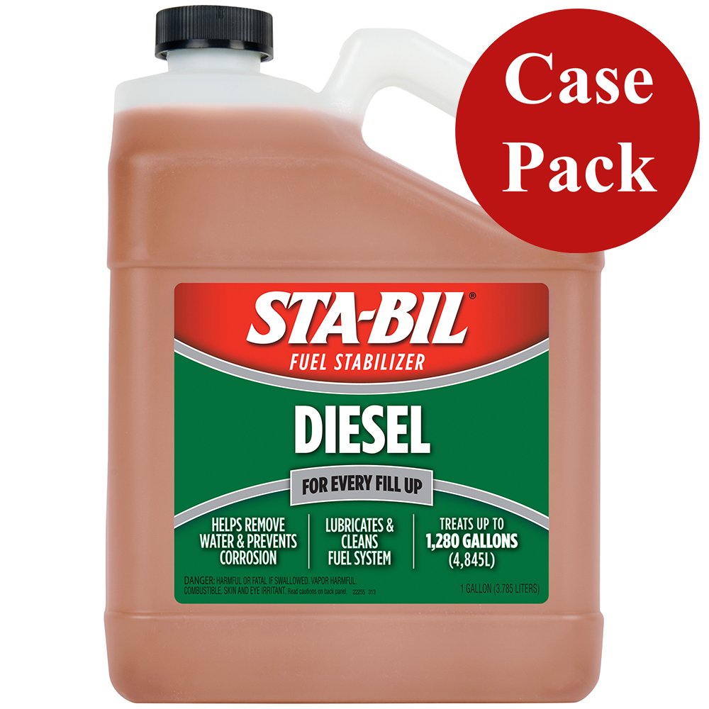 Sta-Bil 22255CASE Diesel Formula Fuel Stabilizer & Performance Improver Case of 4