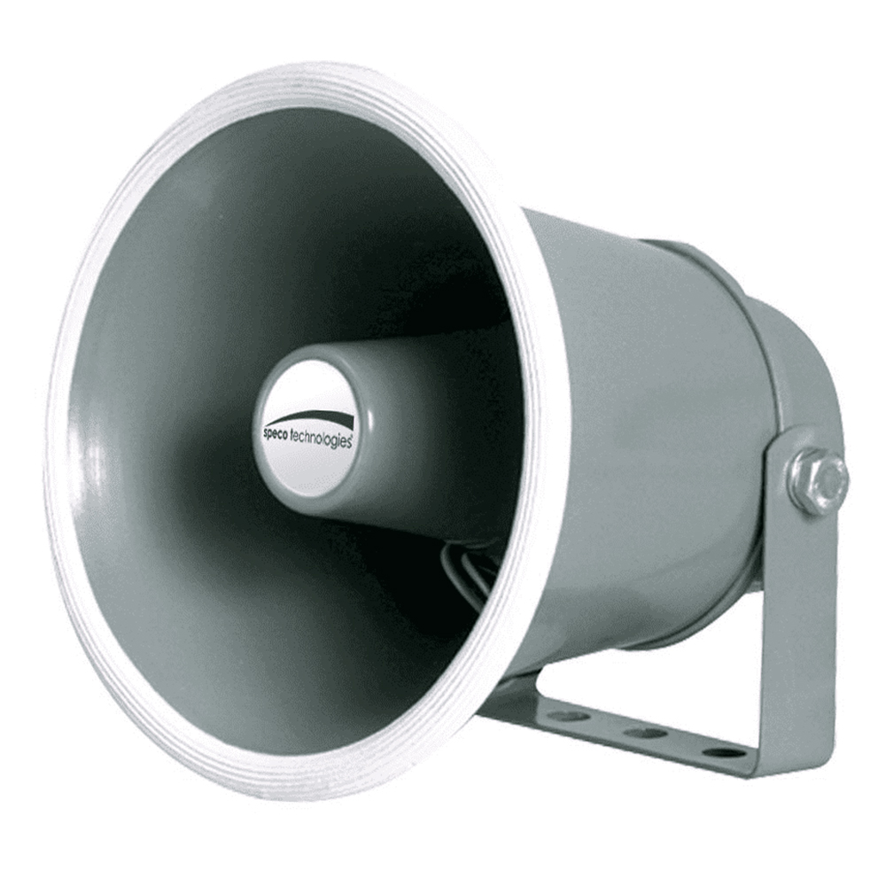 Speco SPC104 6" Weather-Resistant Aluminum Horn Speaker 4 Ohm