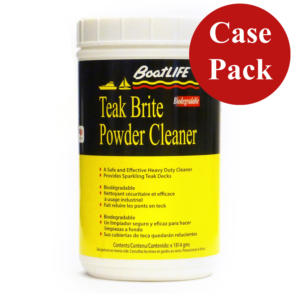Boat Life 1185CASE Teak Brite Powder Cleaner 64 oz Case of 12