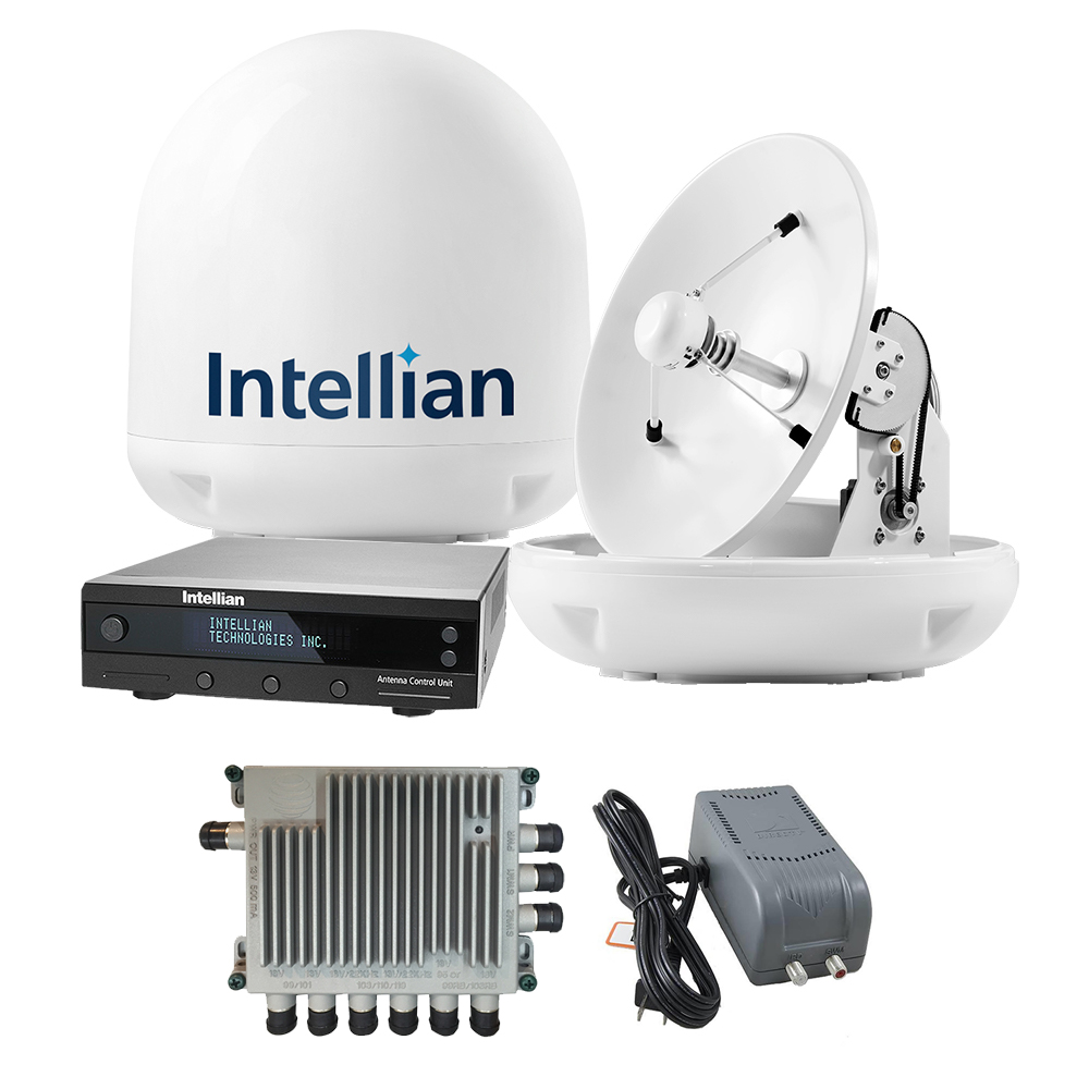 Intellian B4-I4SWM30 i4 All-Americas Satellite TV Antenna System with SWM-30 Kit