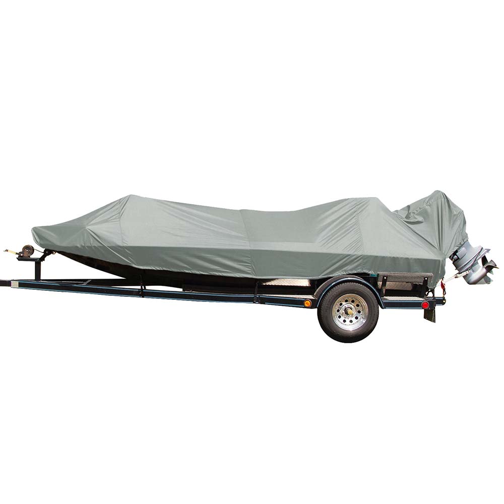 Carver Covers 77818EF-10 Poly-Flex II Extra Wide Boat Cover for 18.5' Jon Style Bass Boats