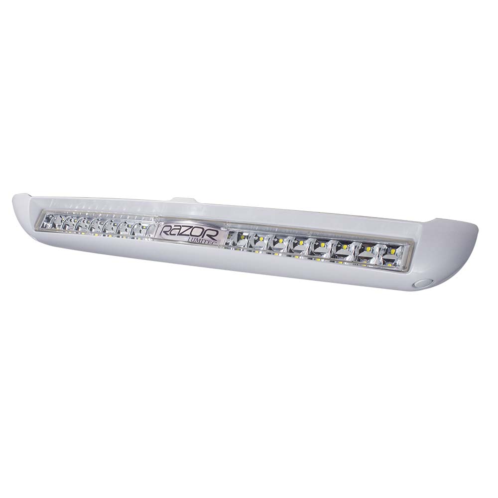 Lumitec 101590 Razor LED Light Bar Flood Beam White Housing Marine