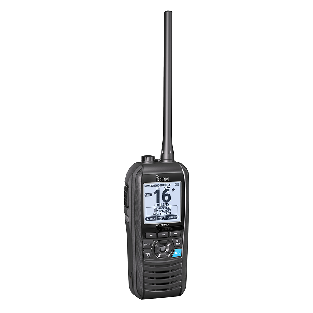 Icom M94D 21 Handheld VHF Marine Radio with AIS & DSC