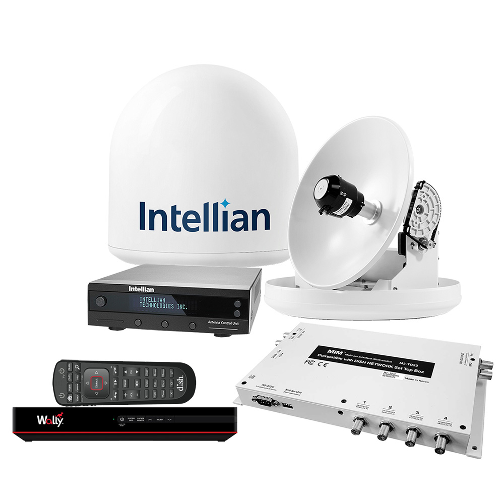 Intellian B4209DNSB2 i2 US Satellite TV System with DISH/Bell MIM-2 Module
