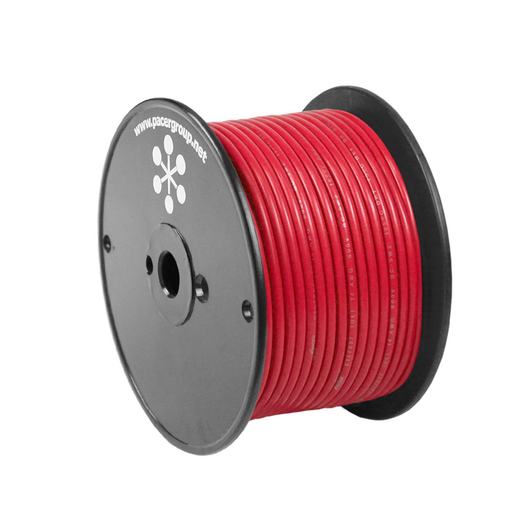 Pacer Performance WUL12RD-100 Red 12 AWG Marine Primary Wire 100 Foot
