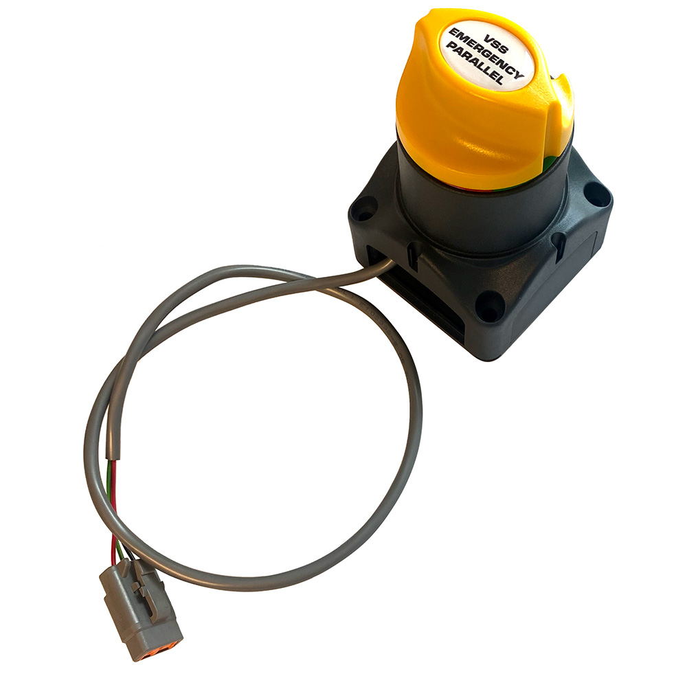BEP Marine 701-MDVS-D Motorized Dual Operation VSS 275A Voltage Sensitive Switch with Deutsch Connector