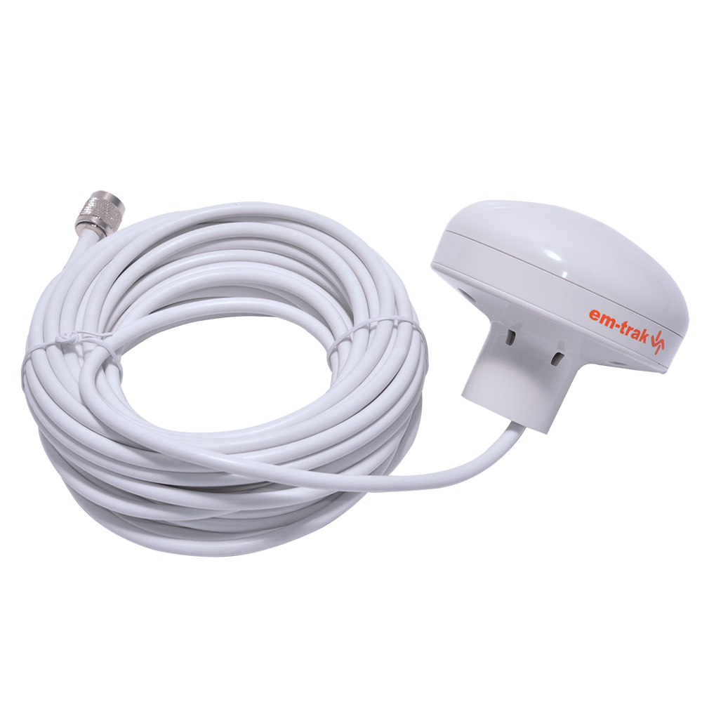 Em-Trak Marine Electronics 304-0055 GPS100 External GPS Antenna for AIS Transceivers