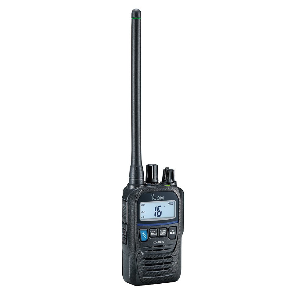 Icom M85UL 31 Intrinsically Safe Marine Handheld VHF Radio 5W