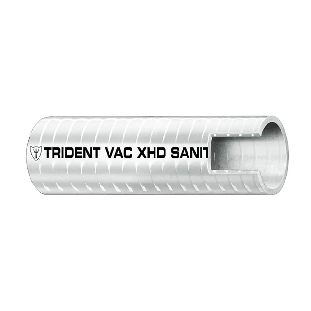 Trident Marine 148-1006 1" x 50' XHD Vacuum Sanitation Hose