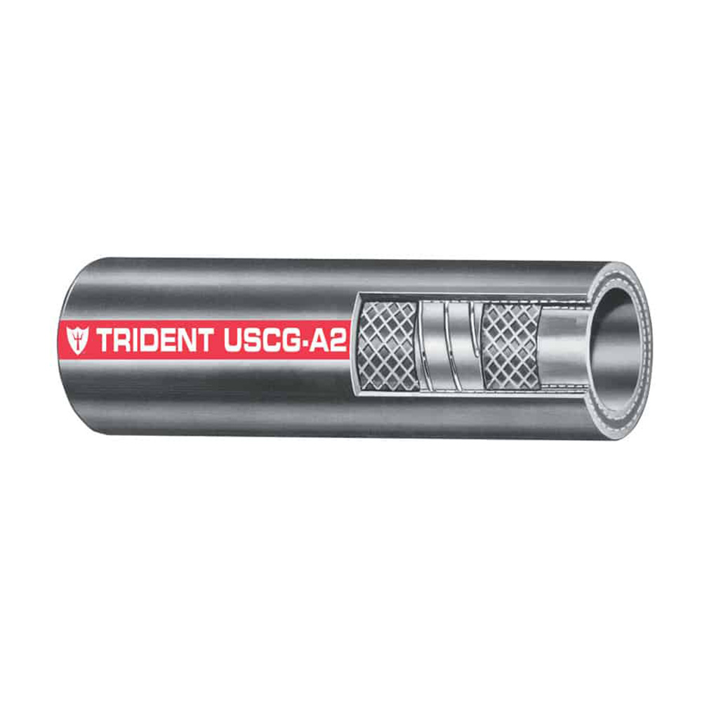Trident Marine 327-2006 Type A2 Fuel Fill Hose 2 Inch x 50 Foot