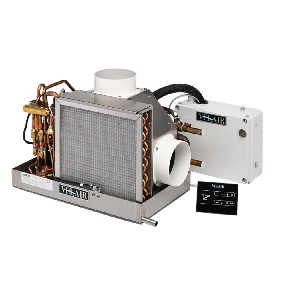 Velair 24831GU 10,000 BTU VSD Smart Marine Air Conditioner 115V Heat Pump