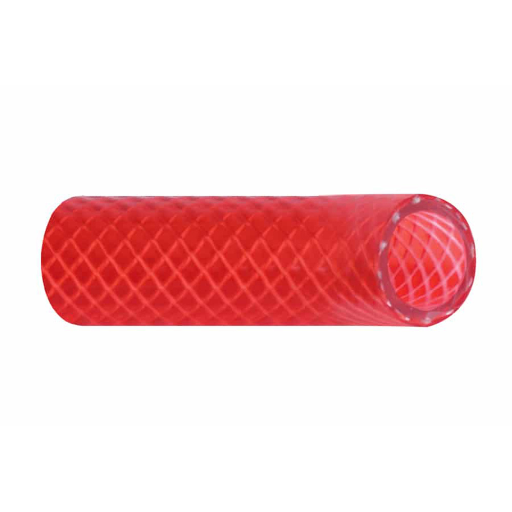 Trident Marine 166-0586-FT 5/8" Hot Water Feed Line Hose FDA Approved Translucent Red