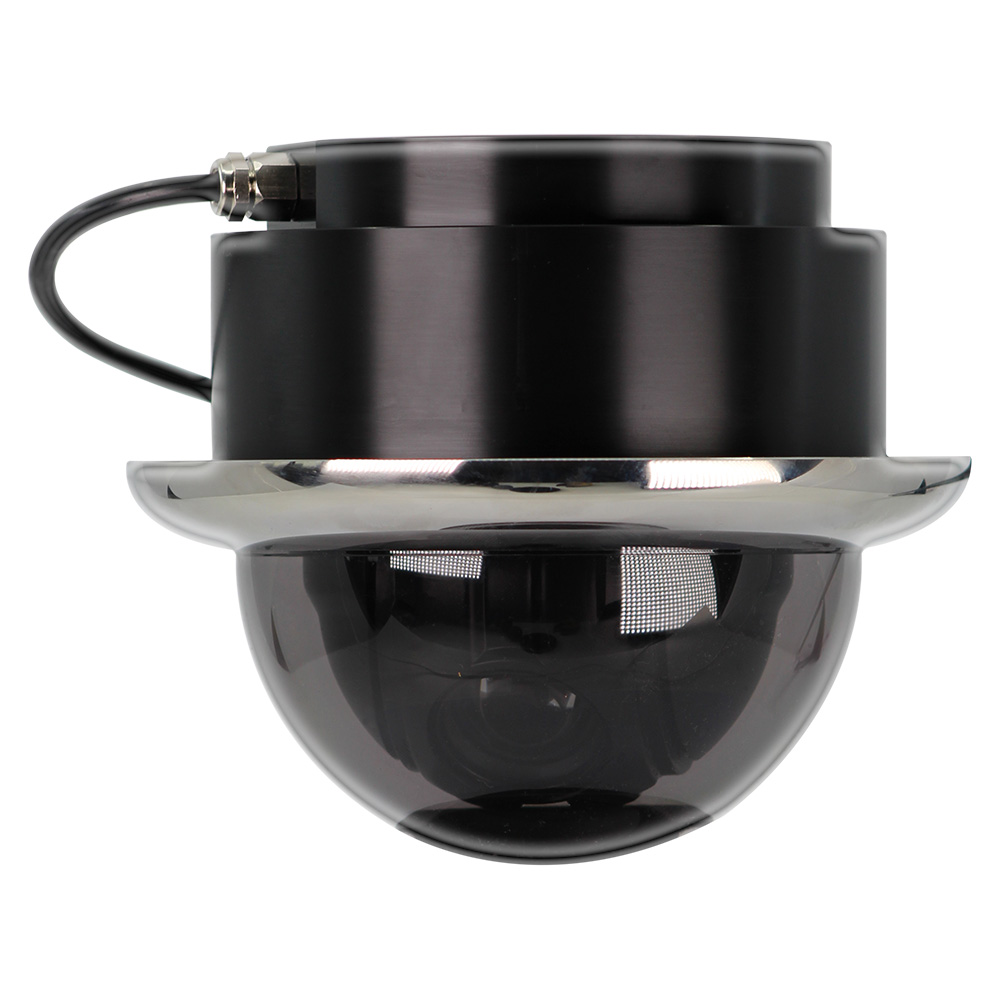 Iris Innovations IRIS4106 Miniature Marine IP PTZ Dome Camera with Stainless Steel Bezel