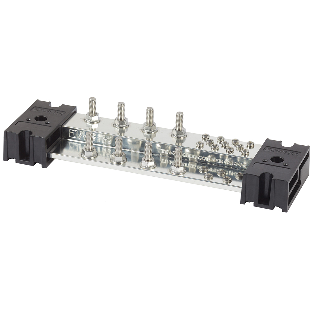 Picture of Blue Sea Systems 1992 PowerBar Busbar Terminal Studs with Cover - 1000A 8