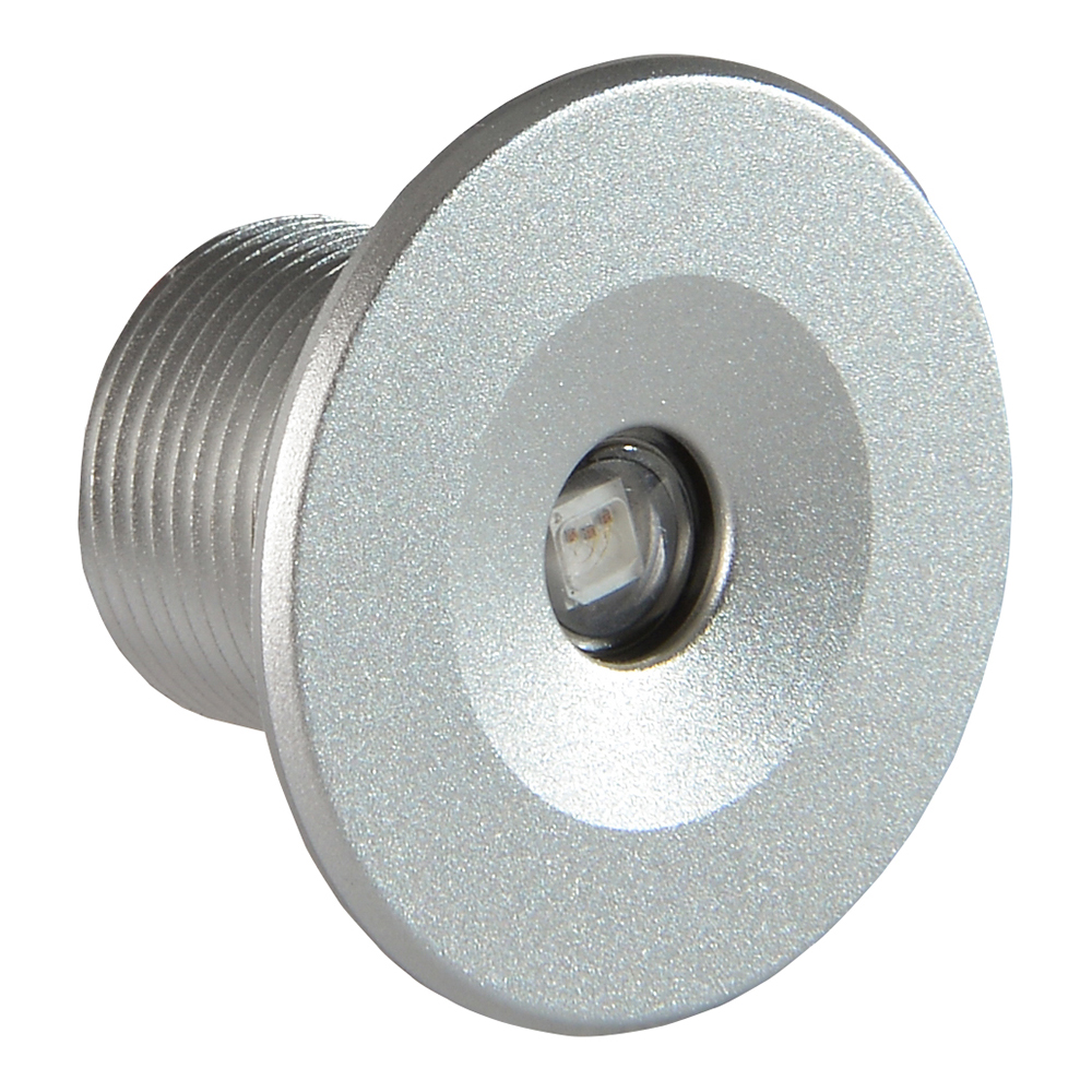 Lumitec 112203 Echo Courtesy Accent Light Brushed Stainless Steel White LED