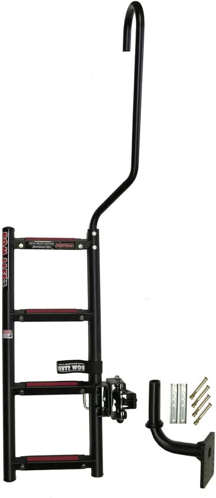 Quality Mark 28803 Bow Step 4-Step Boat Trailer Ladder