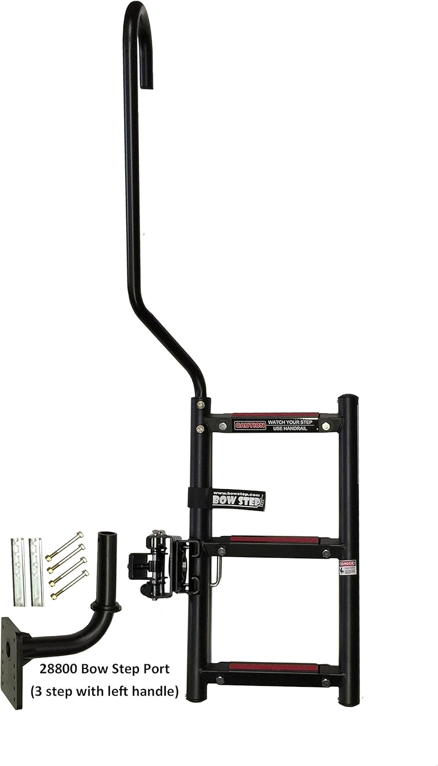 Quality Mark 28800 3-Step Folding Bow Boarding Ladder Port Side