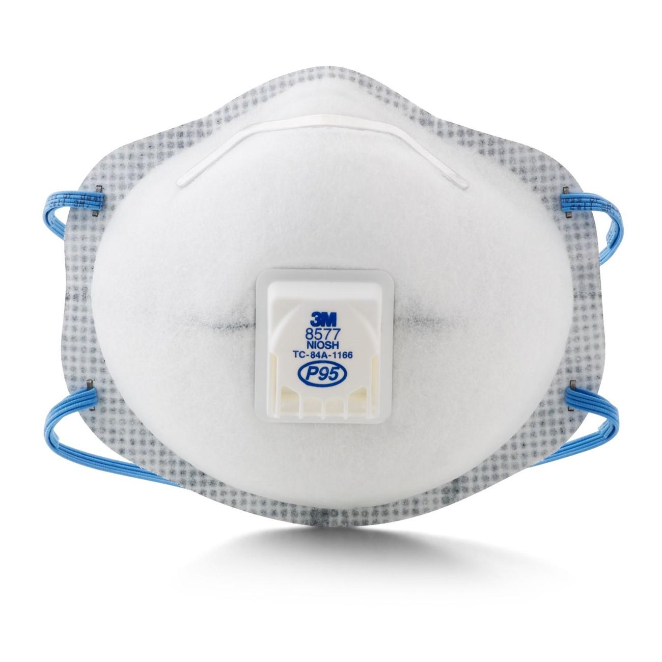 3M 7000002062 Disposable P95 Respirator with Nuisance Organic Vapor Relief