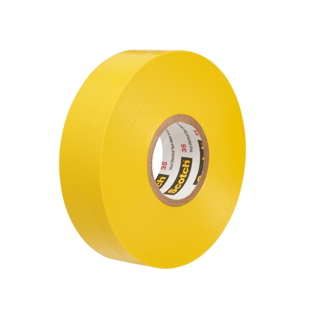 Picture of 3M 7000006096 Scotch Vinyl Electrical Tape 35, 3/4" x 66', Yellow
