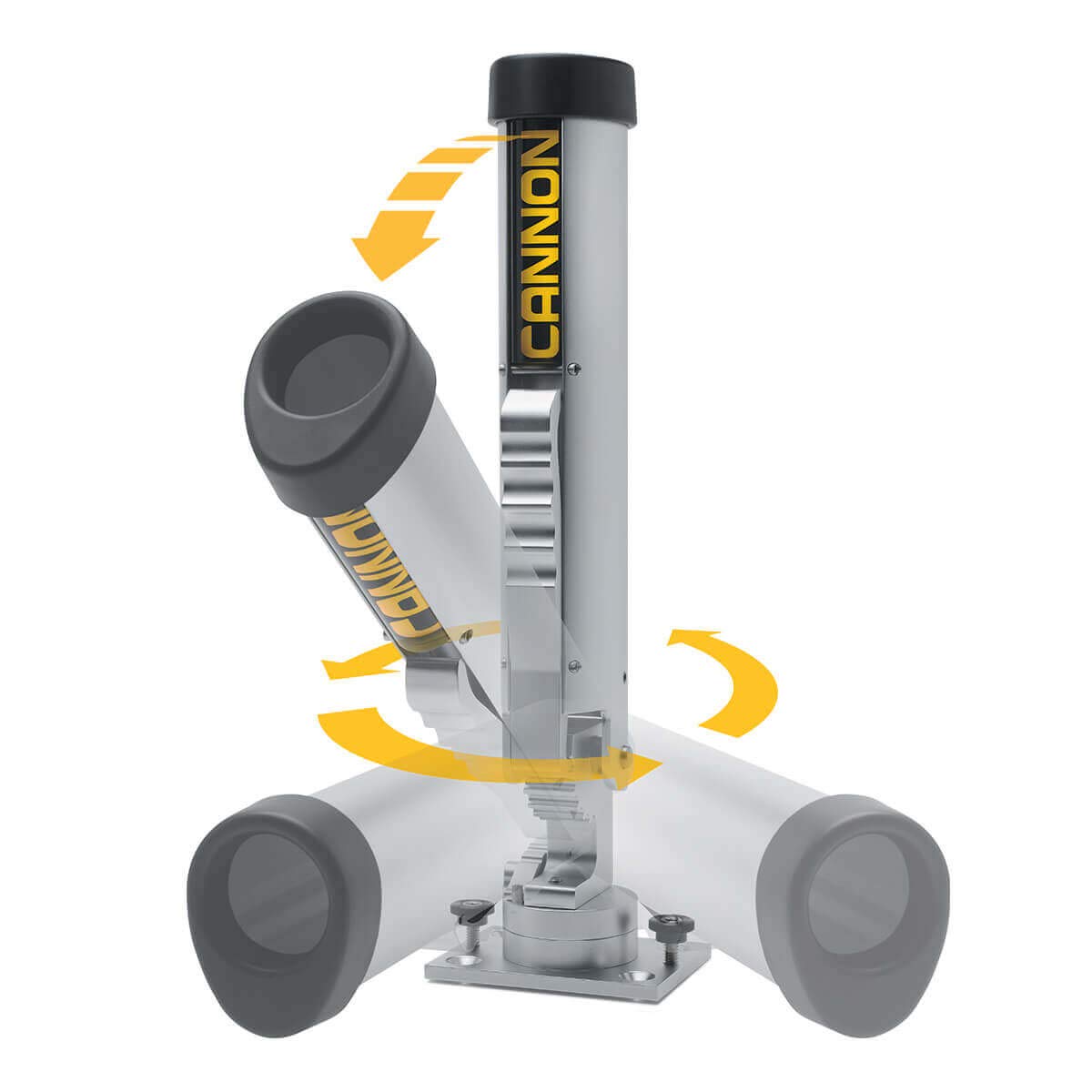 Cannon 1907002 Adjustable Rod Holder Dual Axis 360° Rotation