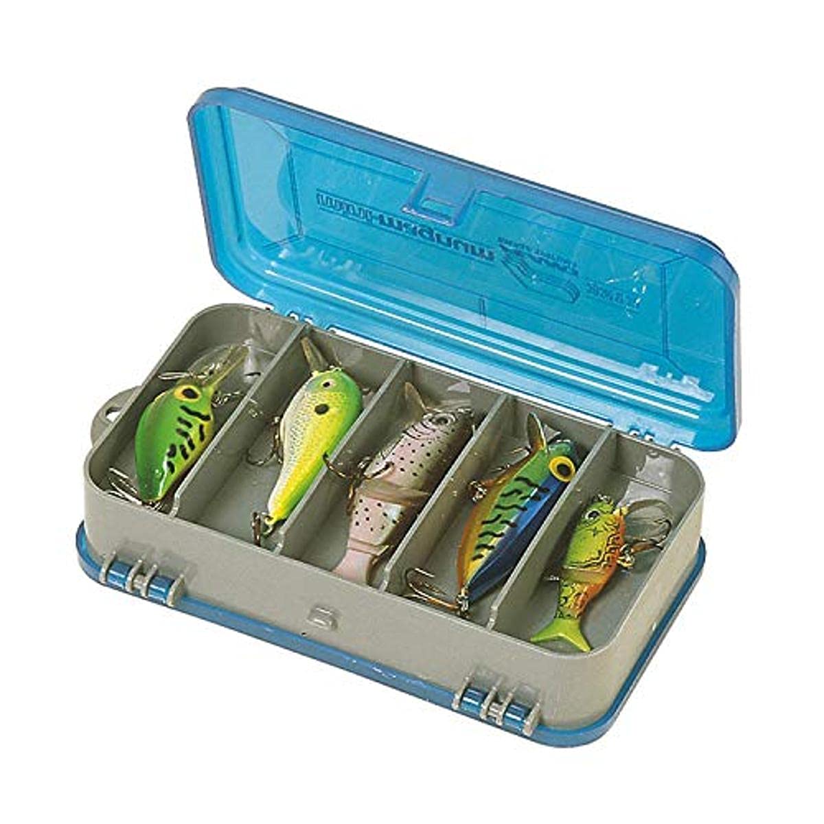 Plano 321309 Double Sided Tackle Organizer Small Silver Blue