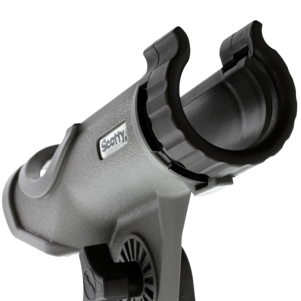 Scotty Downriggers 0230-GR Power Lock Rod Holder - Grey