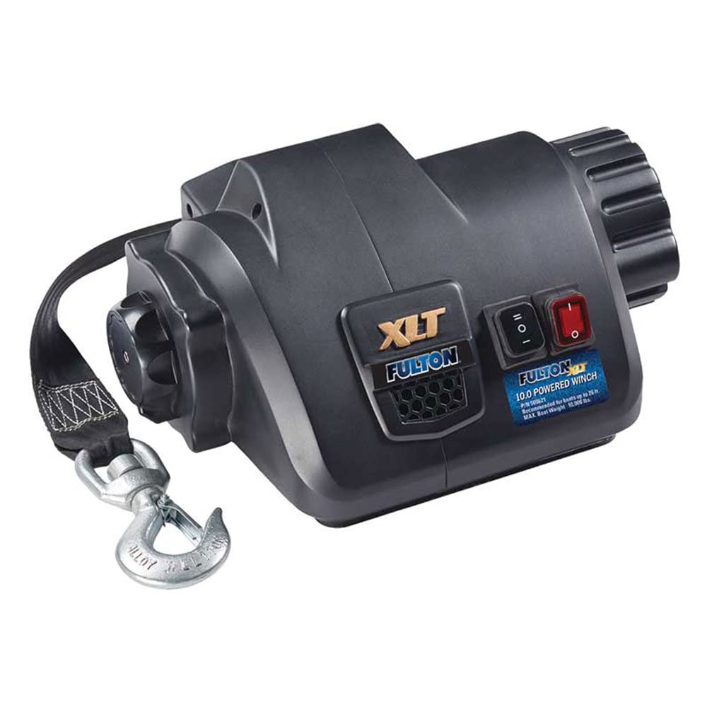 Fulton Performance 500621 XLT 10,000 lb Marine Boat Winch with Wireless Remote