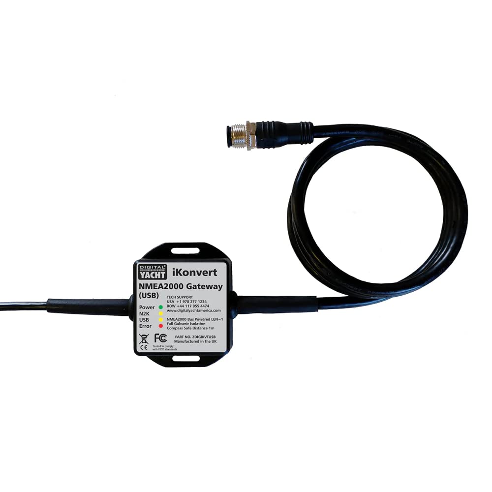 Digital Yacht ZDIGIKVTUSB iKonvert NMEA 2000 to USB Gateway Converter
