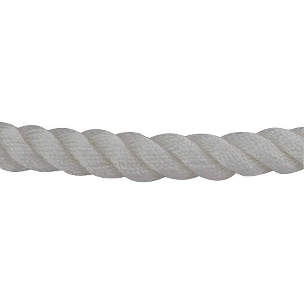 Sea-Dog Line 301106008WH-1 Sea Dog 301106008WH1 Premium Twisted Three-Strand Nylon Fender Line, 2/pk
