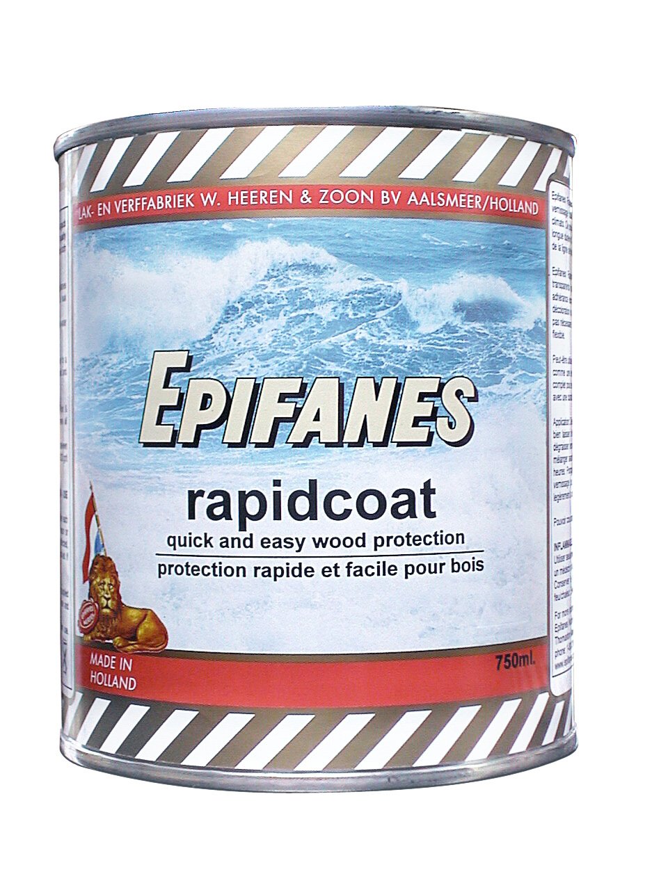 Epifanes RC750 Rapid Coat Tinted Wood Finish Semi-Gloss 750ml
