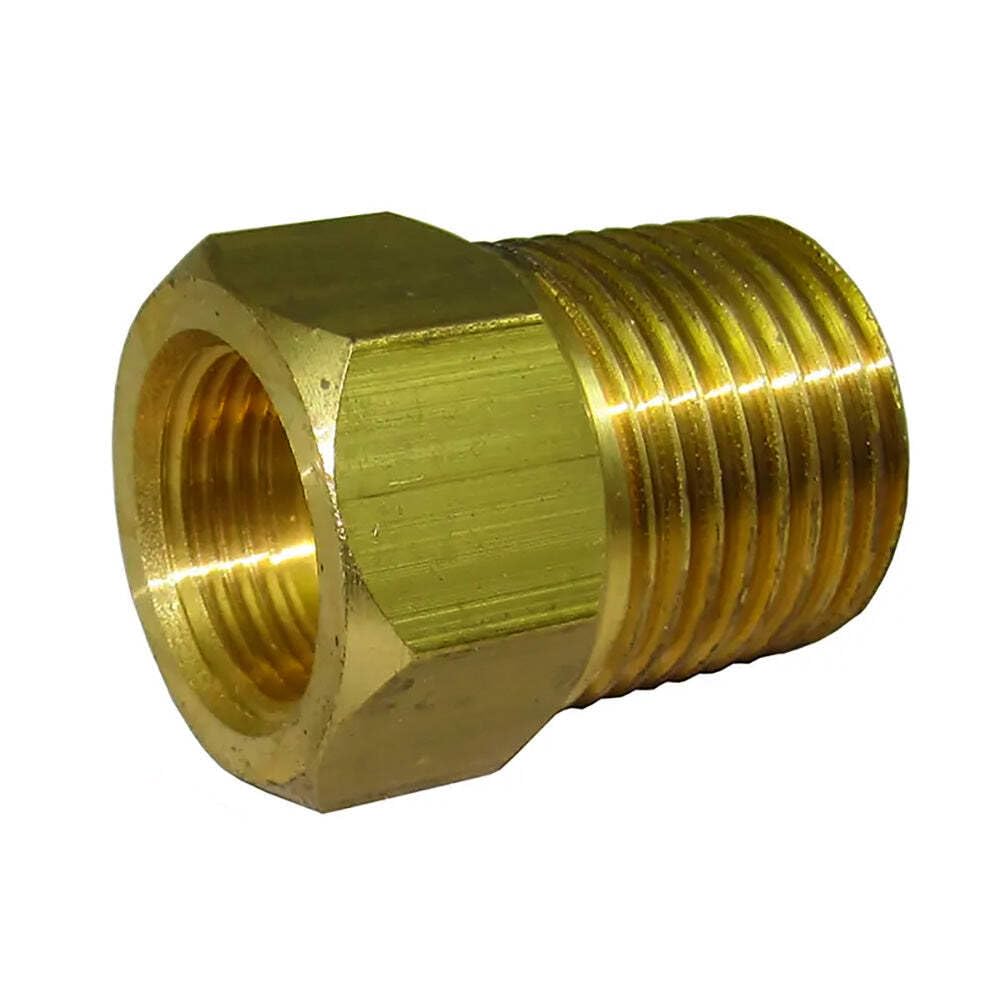 Scandvik 10002P Brass Hose Adapter 3/8" BSP to 1/2" NPT