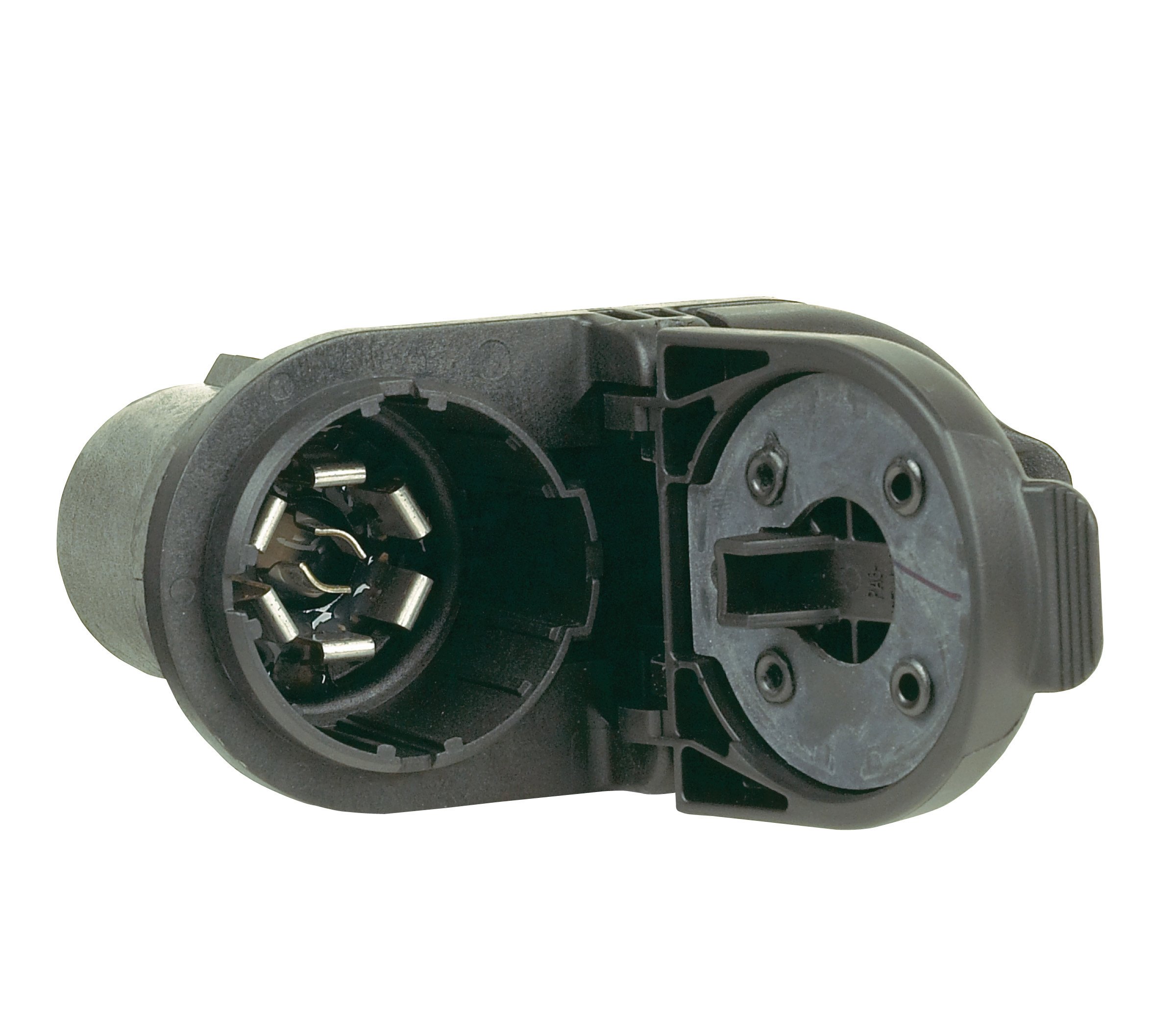 Hopkins 40975 Multi-Tow 7-Way RV & 4-Way Flat Trailer Connector Adapter
