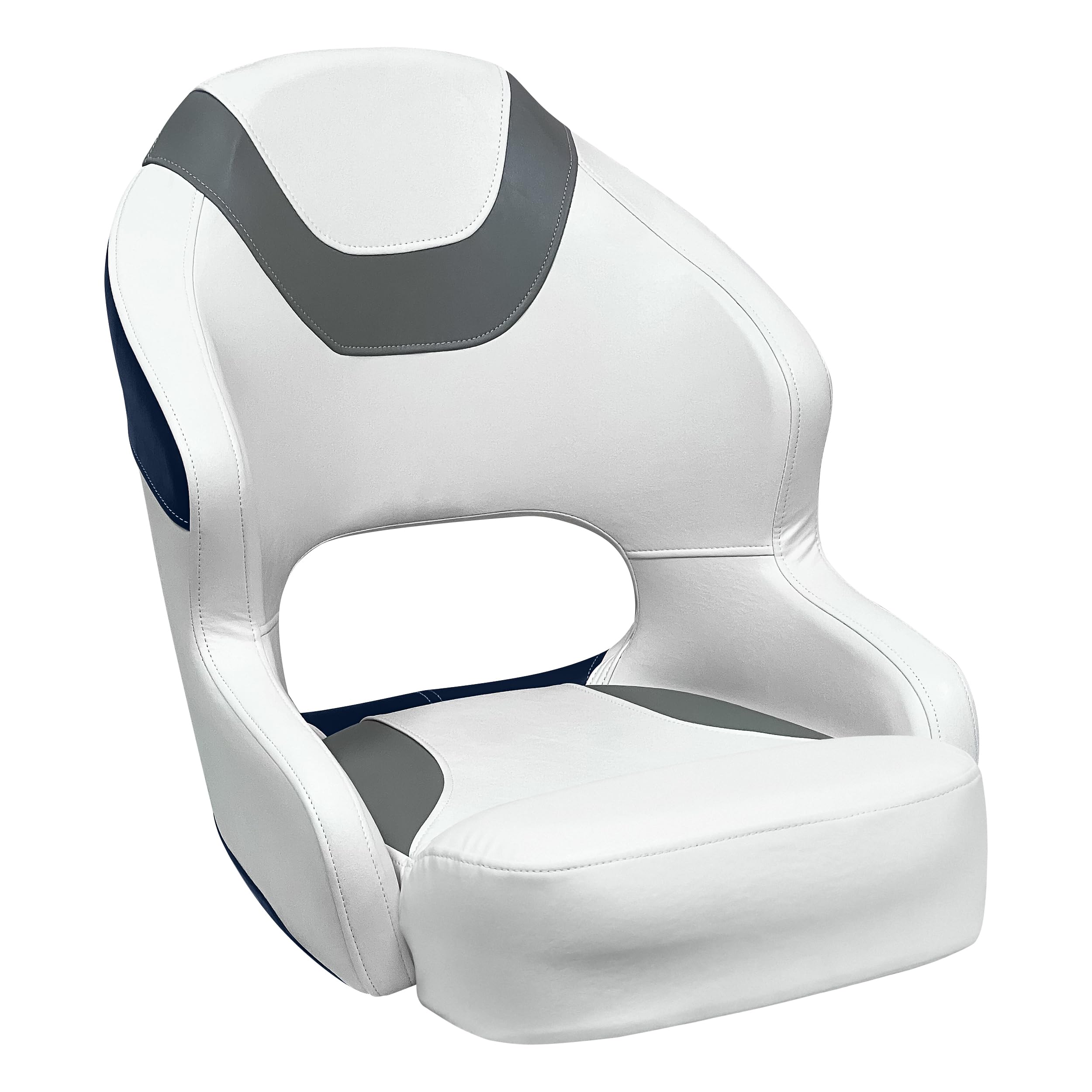 Wise Seating 33141773 Baja Series Bucket Seat White Grey Midnight