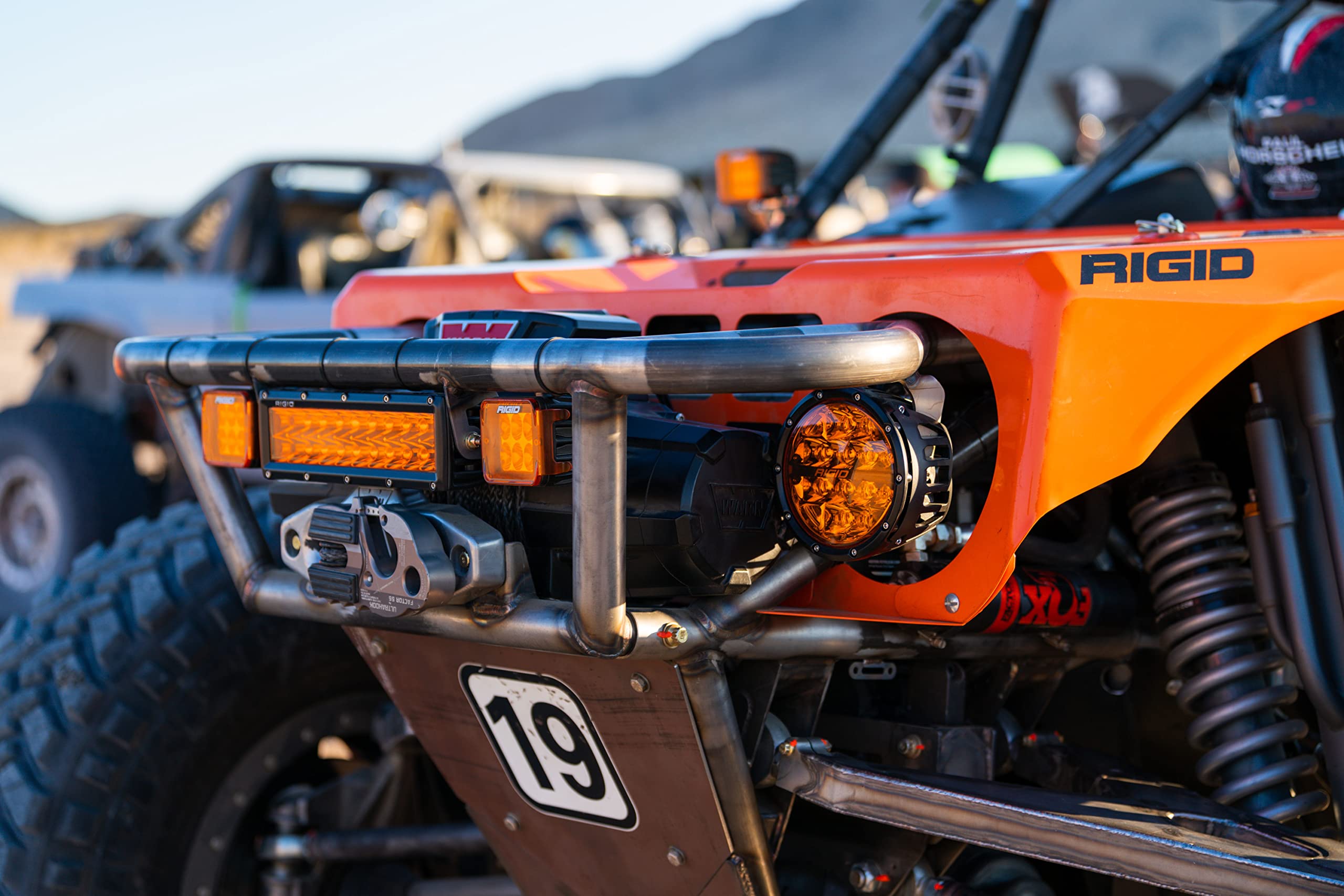 Picture of RIGID Industries 32189 D-SS Series Light Cover - Amber PRO