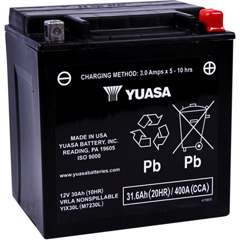 Picture of Yuasa YUAM72RBH YTX20H-BS Maintenance Free AGM Battery 12V 310 CCA
