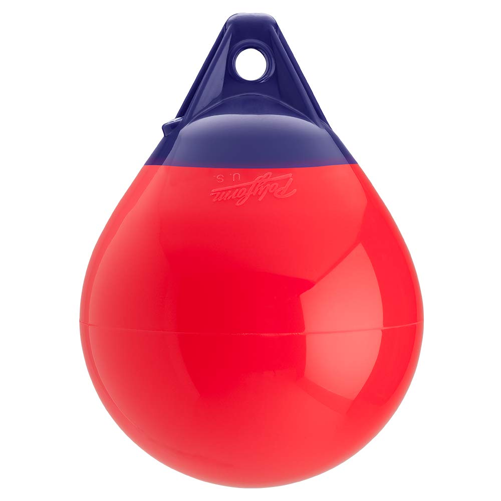 Polyform A-1-RED Marine Buoy 11" Diameter Red Vinyl Fender