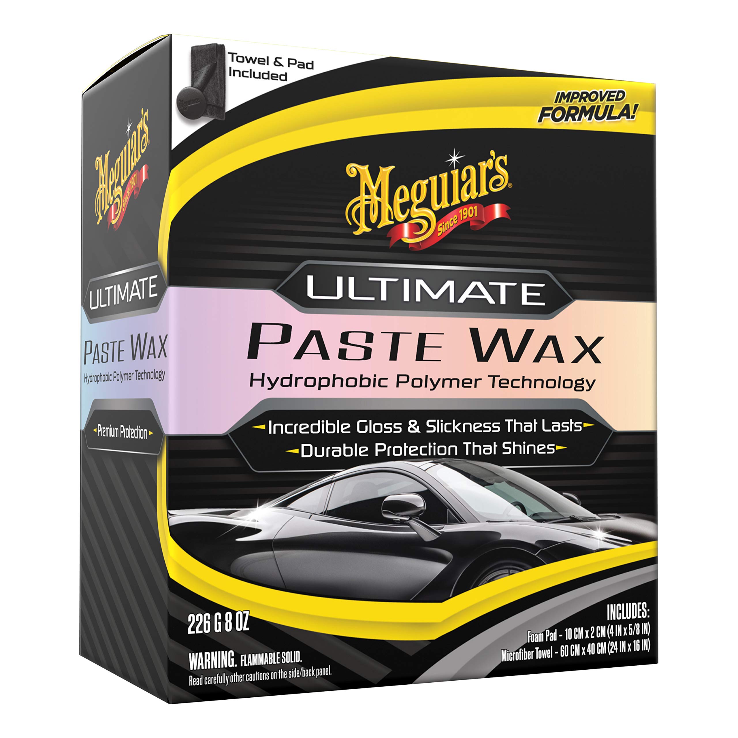 Meguiar's G210608 Ultimate Paste Wax 8 oz