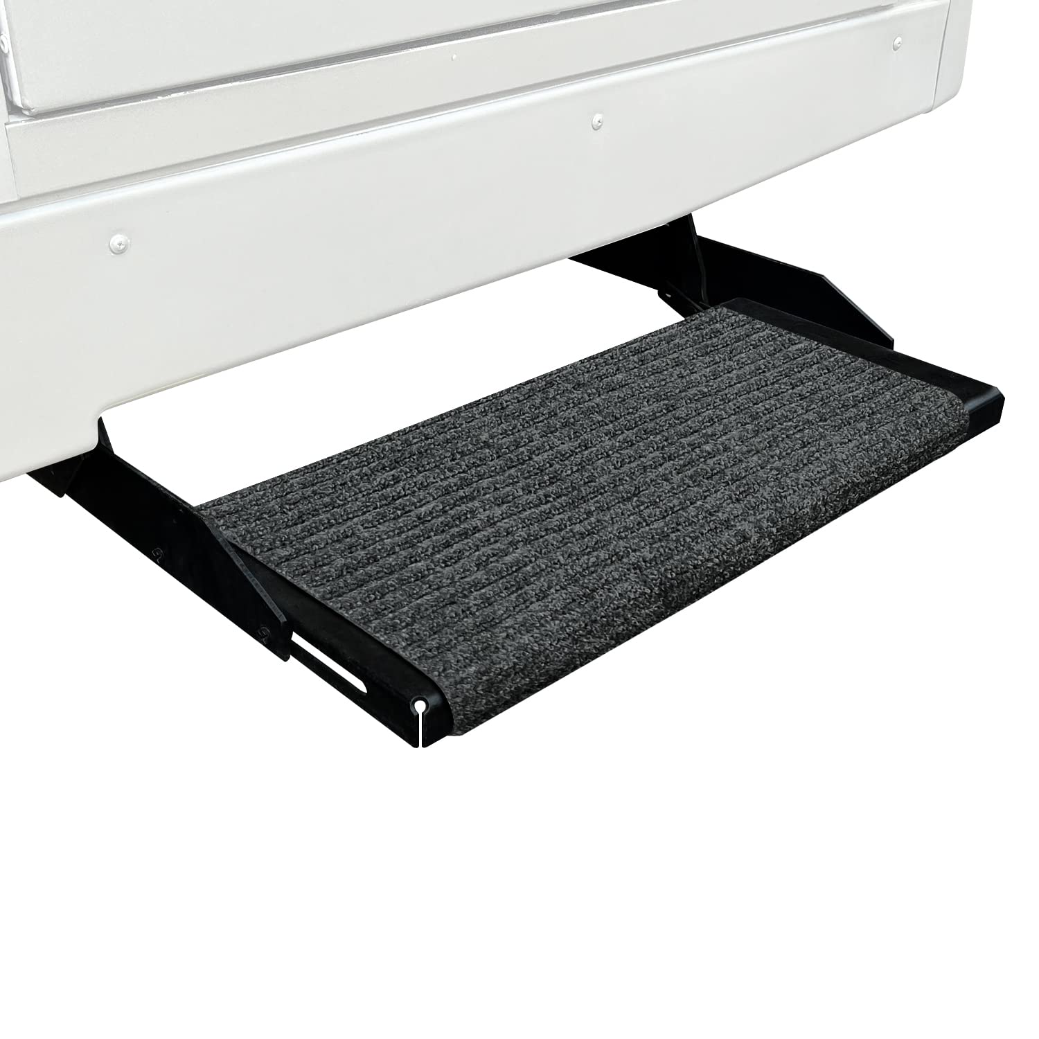 Prest-O-Fit 2-0420 Ruggids RV Step Rug 23 Inch Wide Black