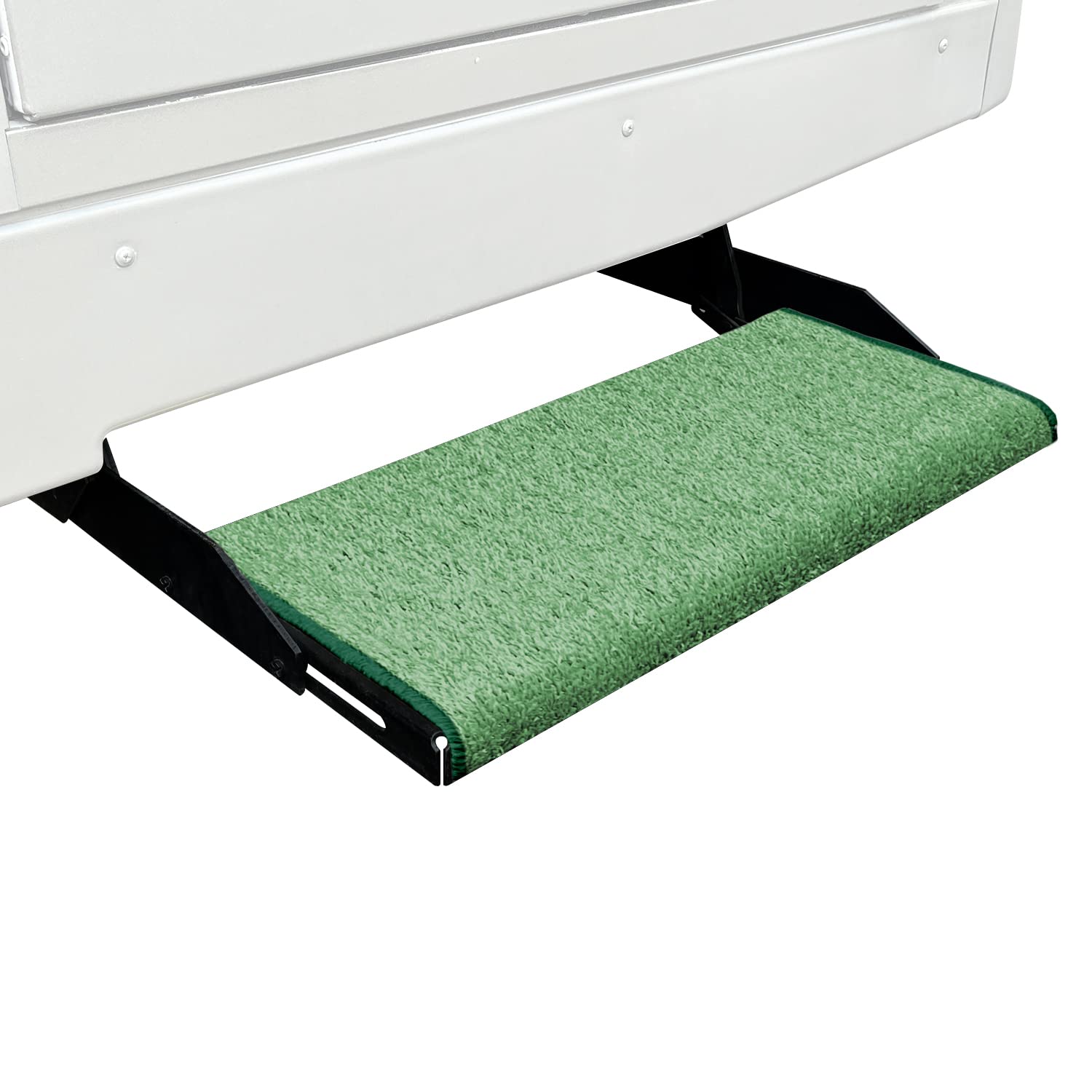 Prest-O-Fit 2-0058 Jumbo Wraparound Plus RV Step Rug 23" Wide Green