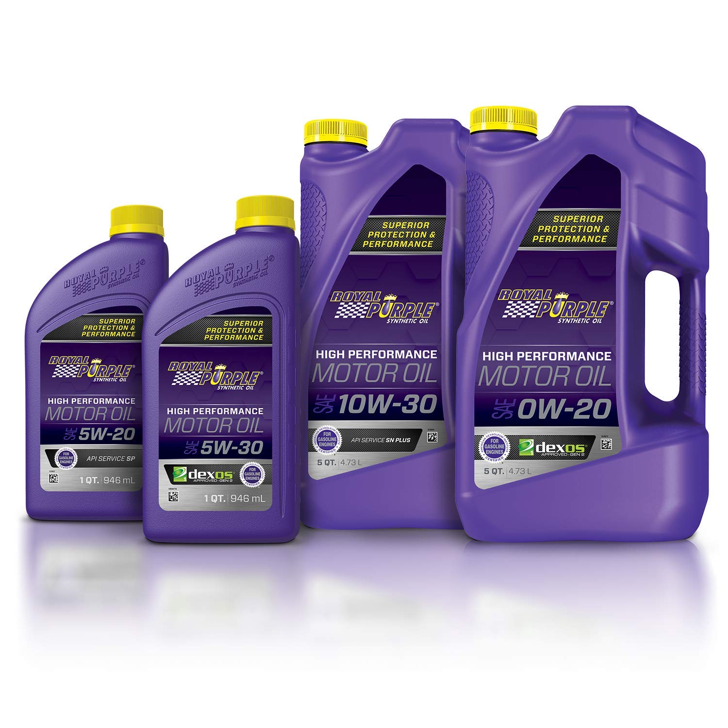 Picture of Royal Purple 51130 10W-30 High Performance Synthetic Motor Oil 5 Quart