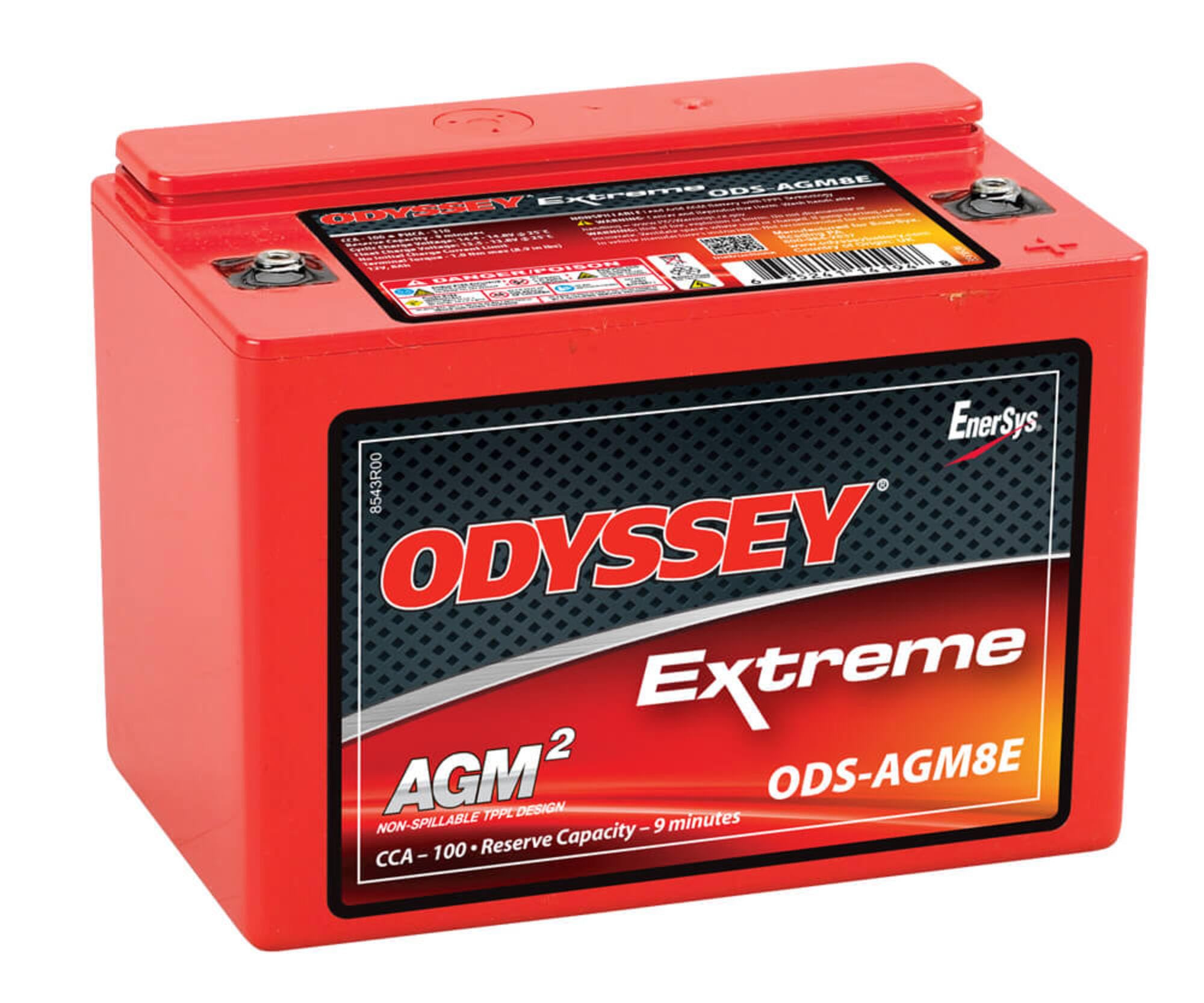 Odyssey Battery ODS-AGM8E Powersport AGM Battery