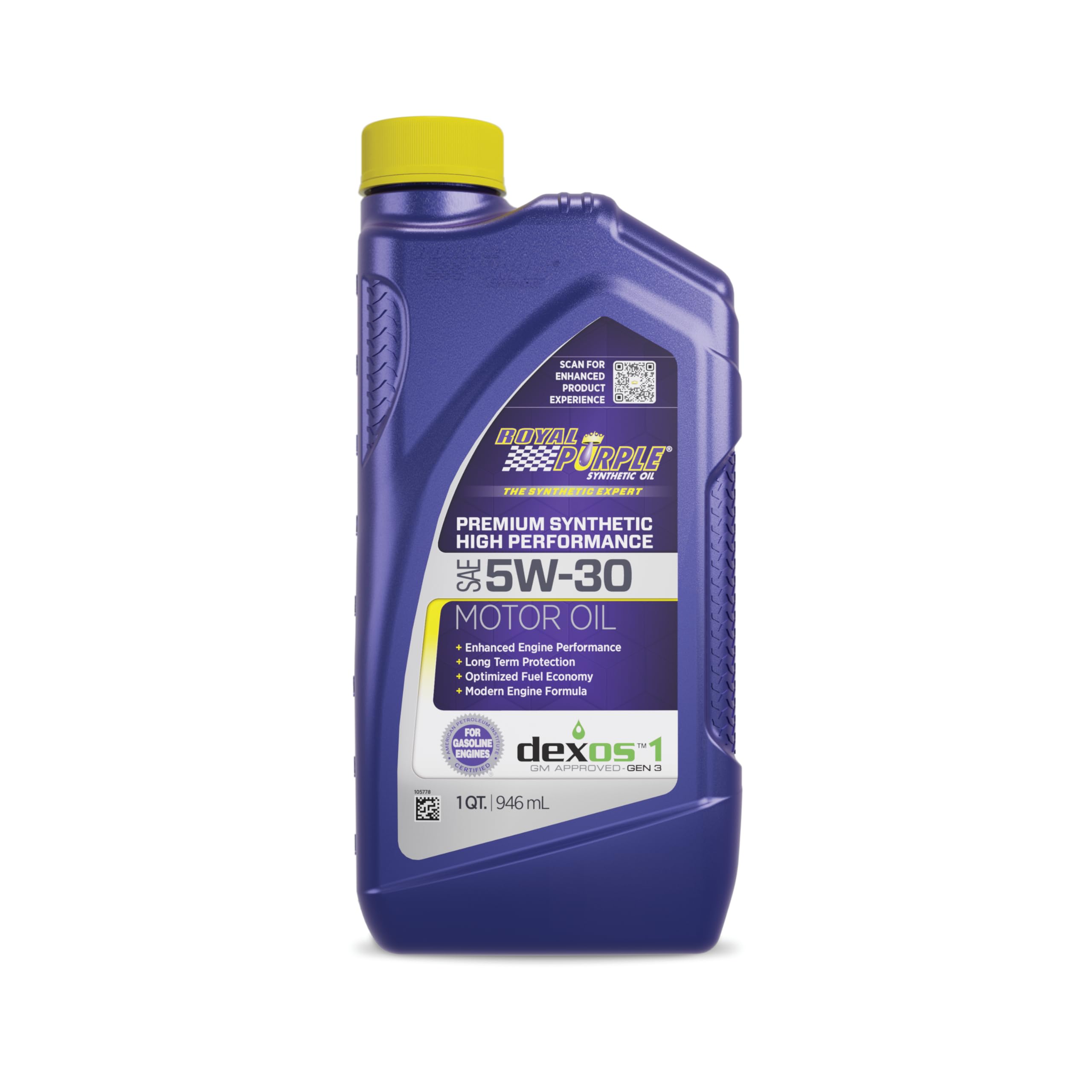 Picture of Royal Purple 01530 5W-30 High Performance Synthetic Motor Oil - 1 Quart