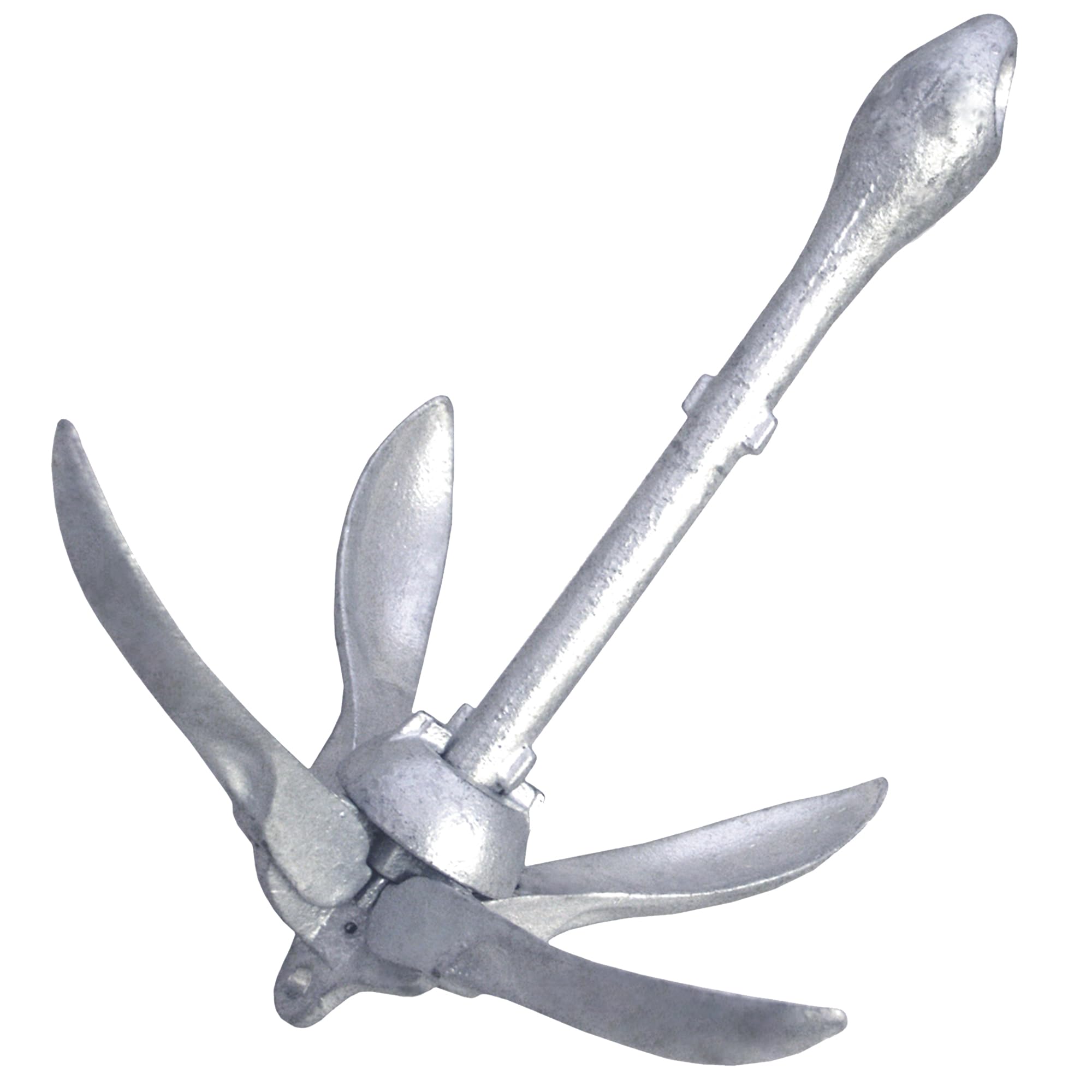 SeaSense 50074555 Grappling Anchor 5 lb Galvanized Folding