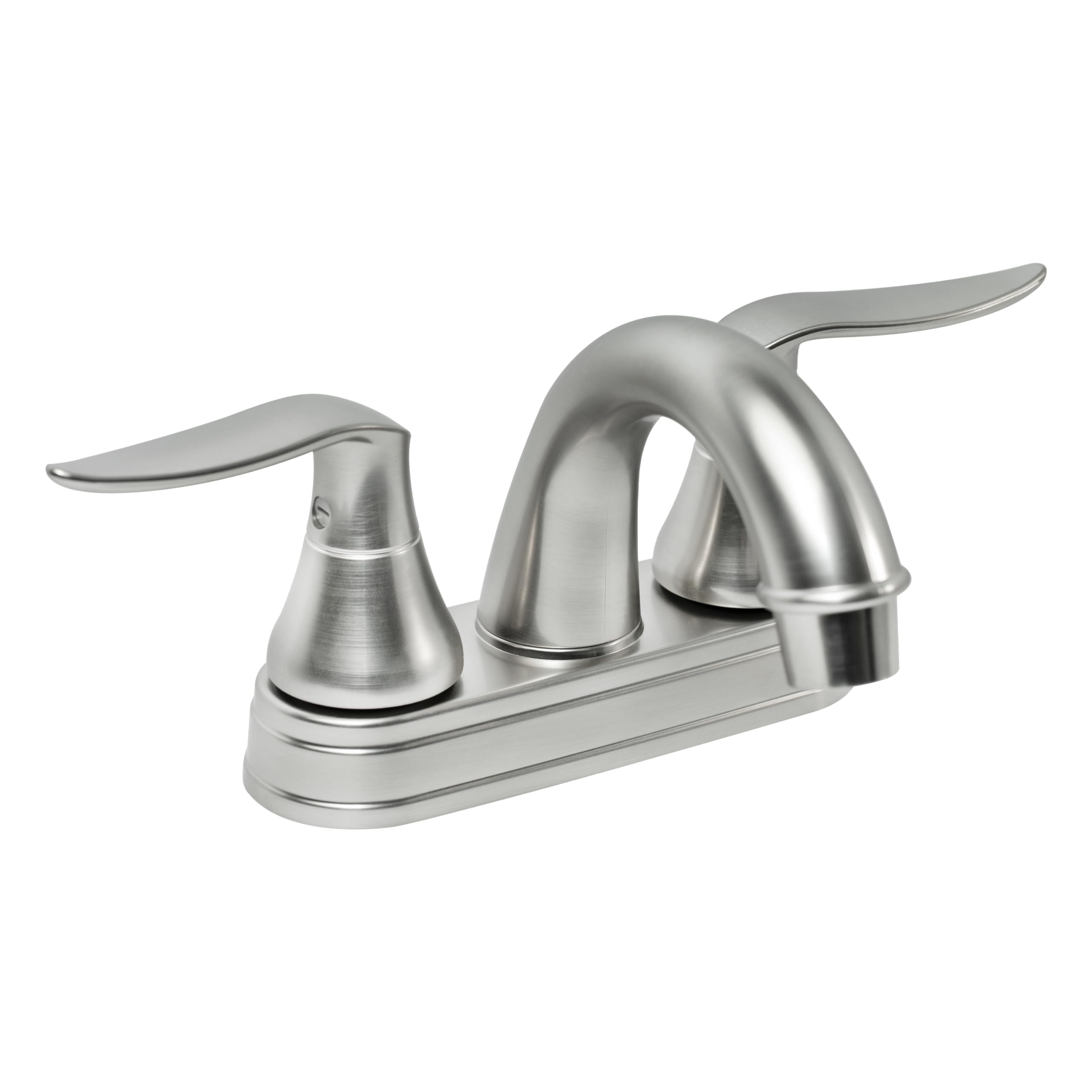 Dura Faucet DF-PL620LH-SN RV Lavatory Faucet Arc Spout Satin Nickel